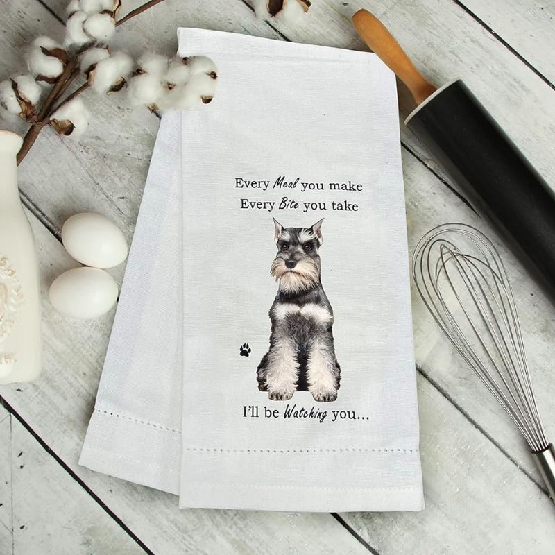 Schnauzer Kitchen Towel